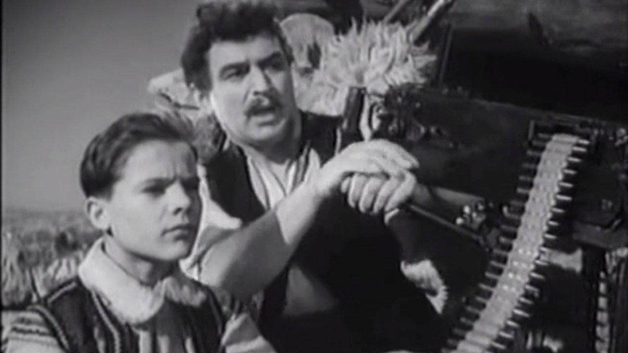 In the Mountains of Yugoslavia 1946 movie scene