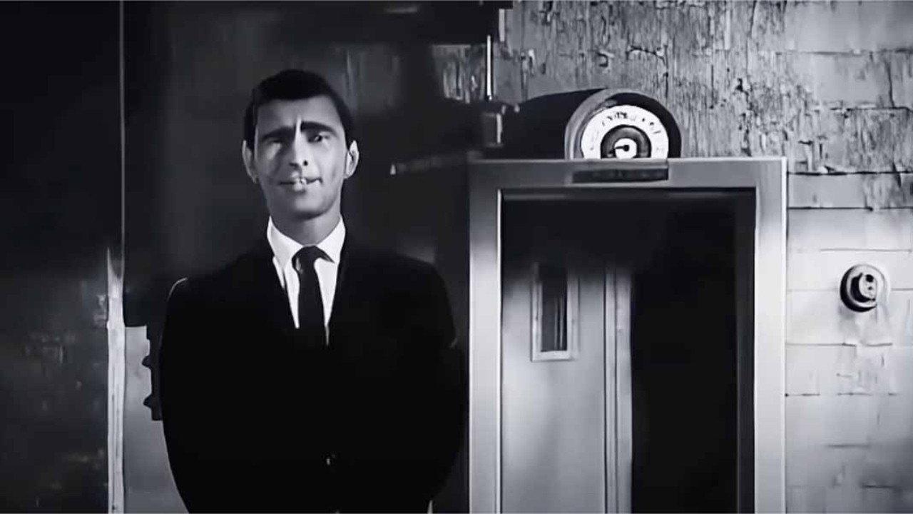 The Twilight Zone Tower of Terror - Preshow 1994 movie scene