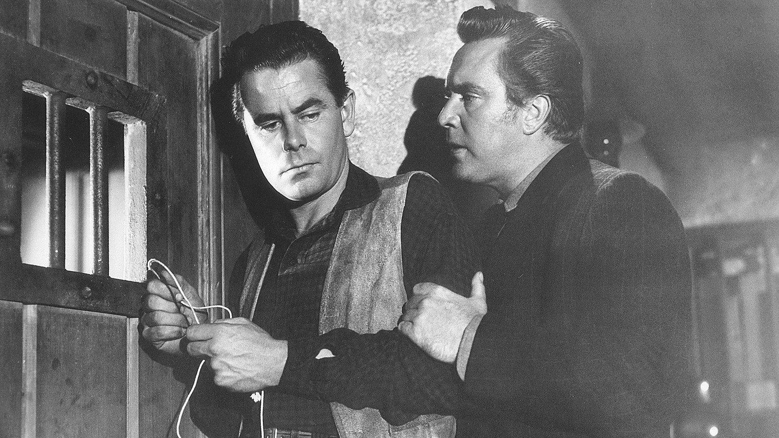 The Redhead and the Cowboy 1951 movie scene