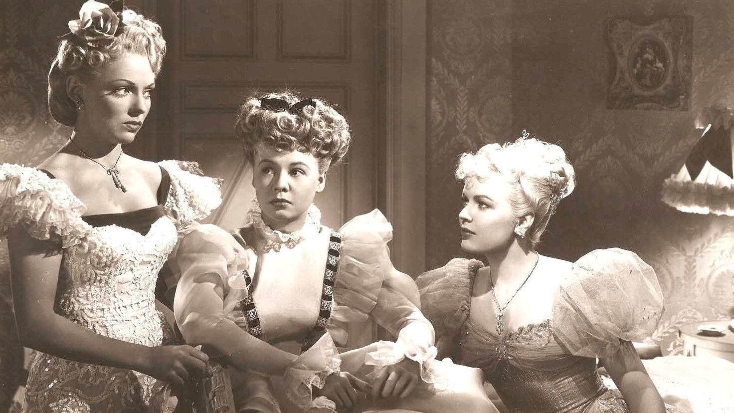 Three Little Girls in Blue 1946 movie scene