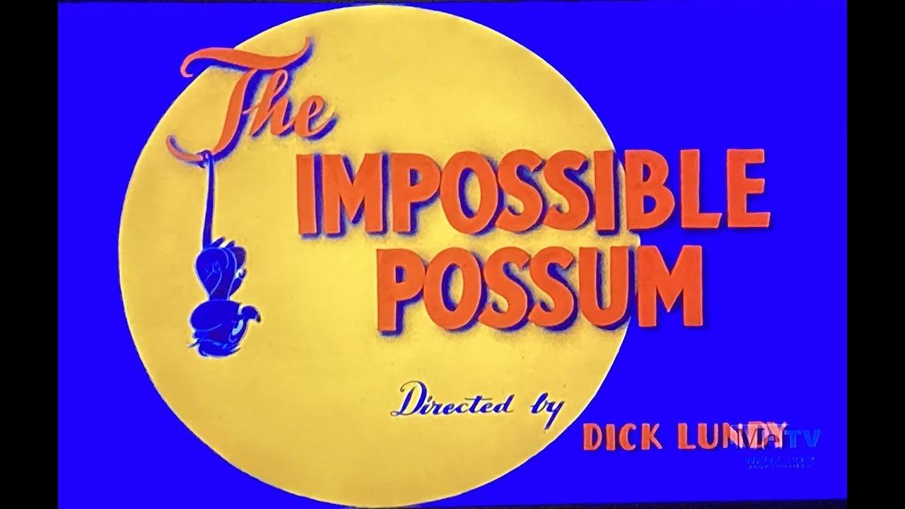 The Impossible Possum 1954 movie scene