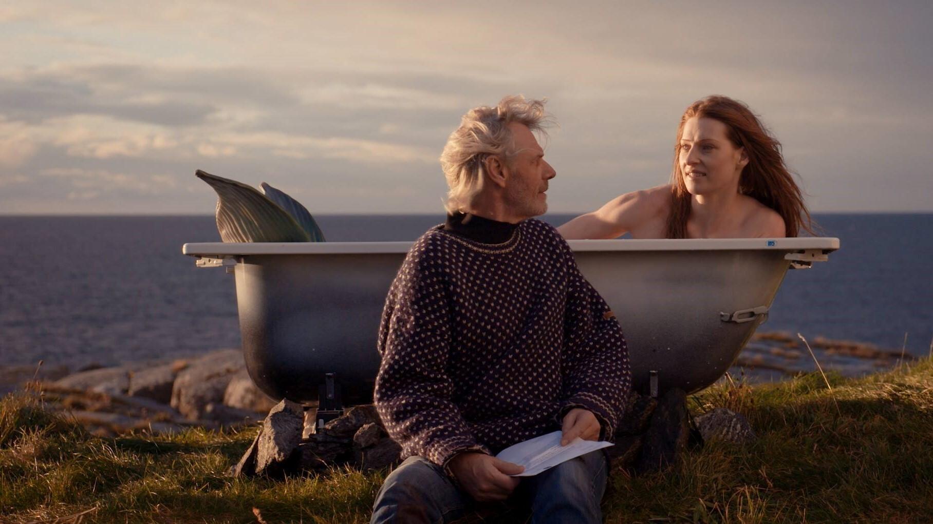 Bathtub by the Sea 2019 movie scene