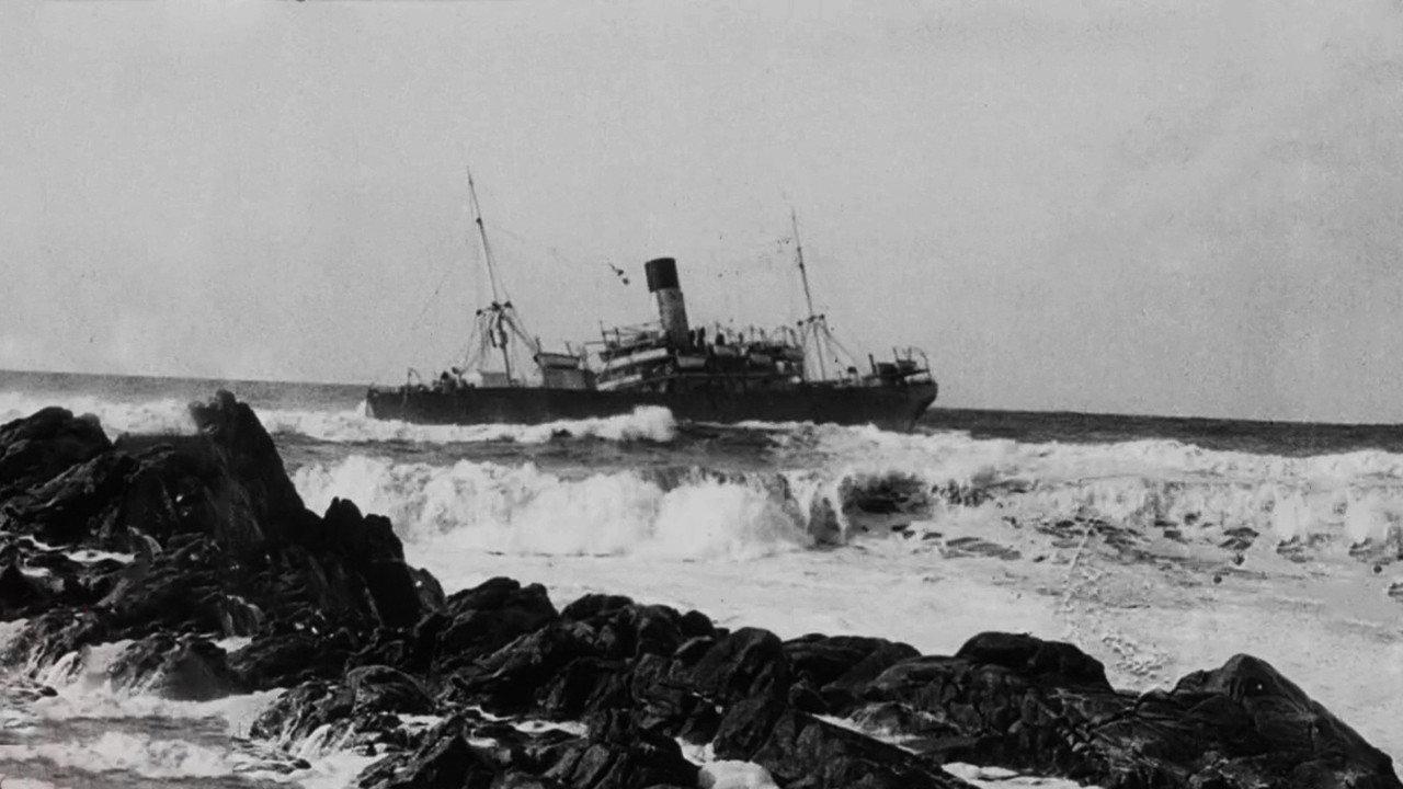 The Shipwreck of the Veronese 1913 movie scene