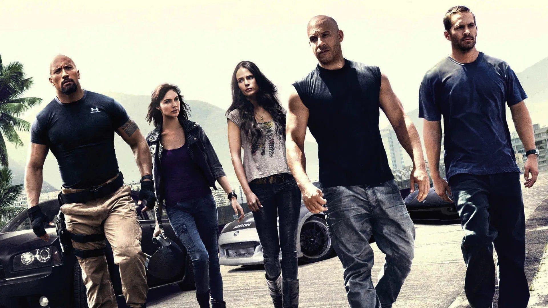 Fast Five 2011 movie scene