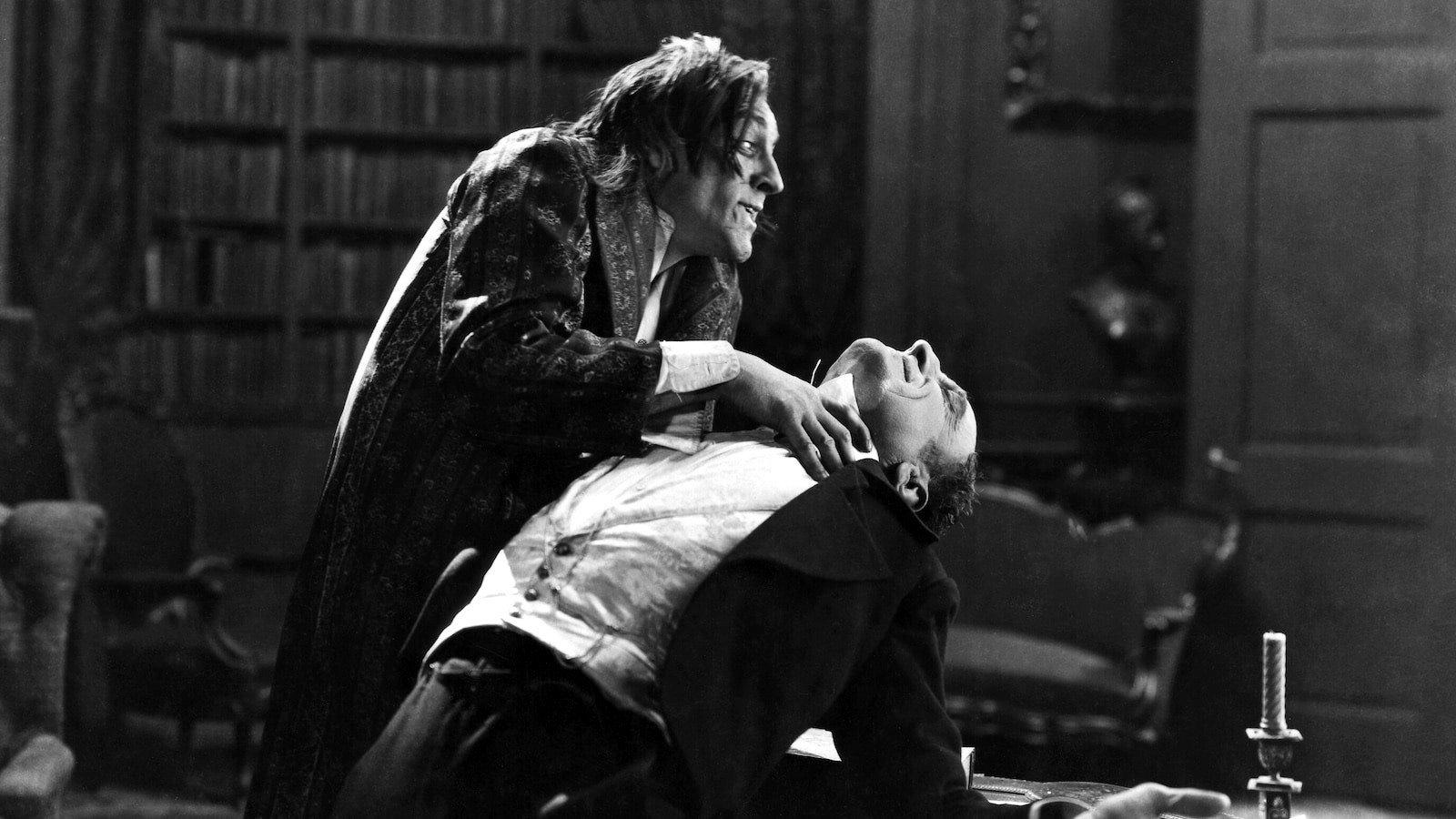 Dr. Jekyll and Mr. Hyde 1920 movie scene