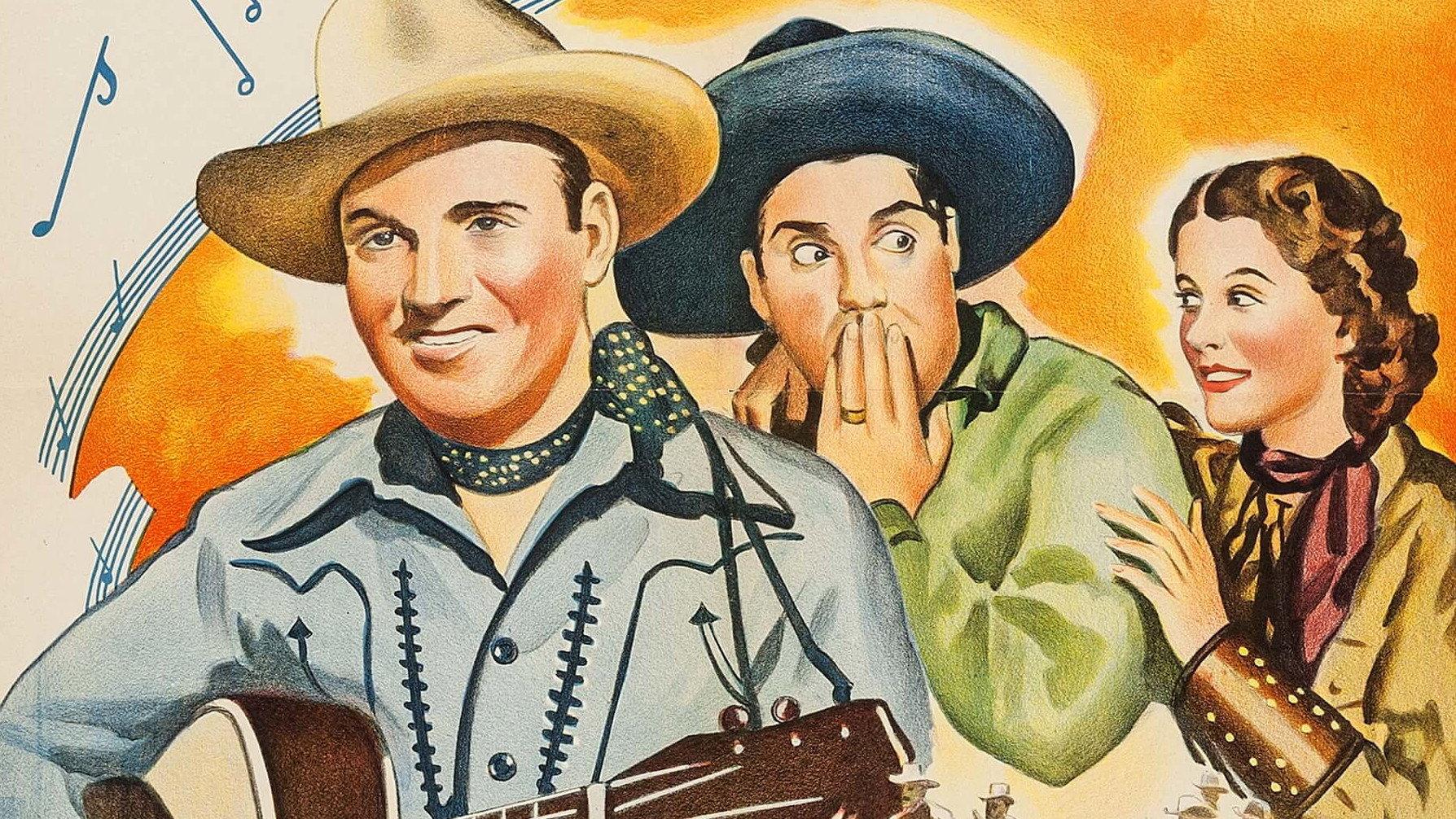 The Old Barn Dance 1938 movie scene