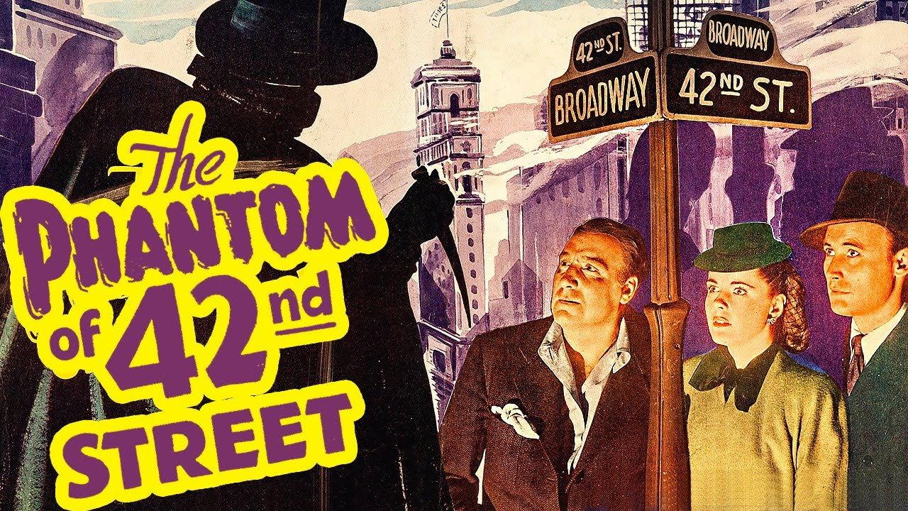 The Phantom of 42nd Street 1945 movie scene