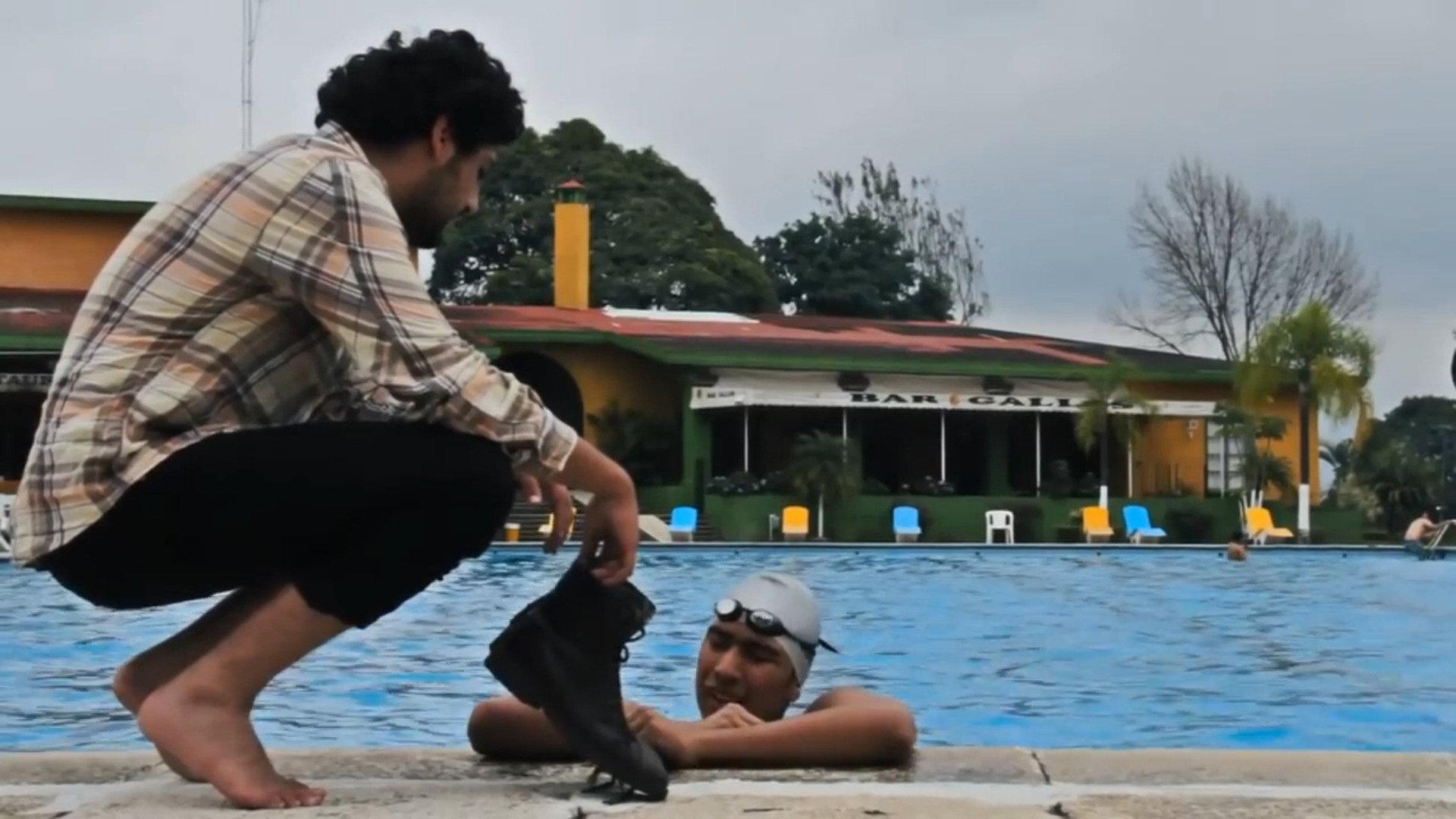 100m Freestyle 2013 movie scene