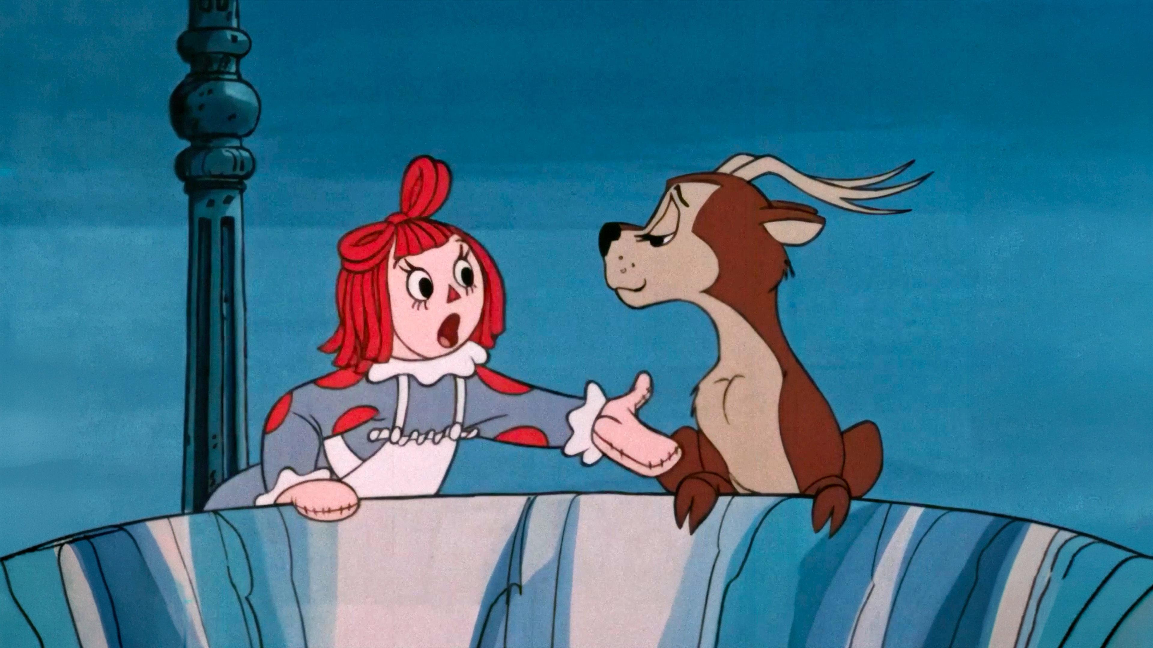 Raggedy Ann & Andy: The Great Santa Claus Caper 1978 movie scene