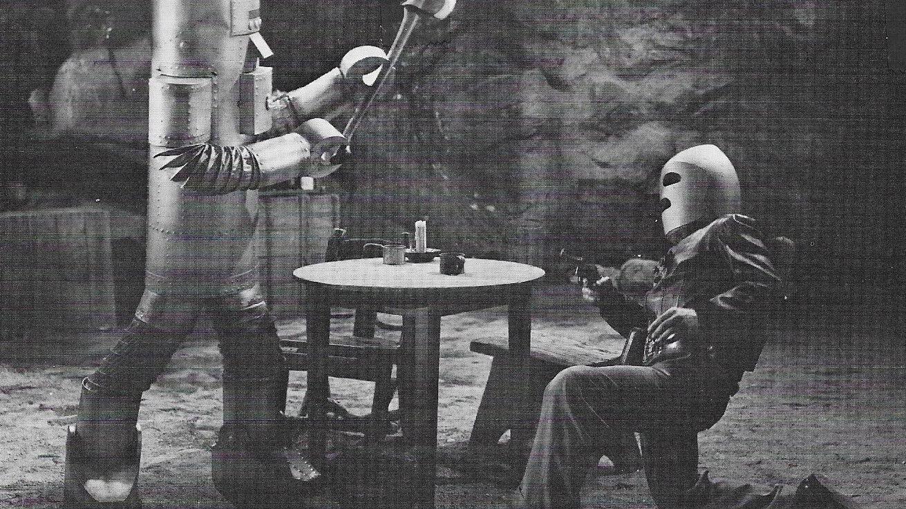 Zombies of the Stratosphere 1952 movie scene