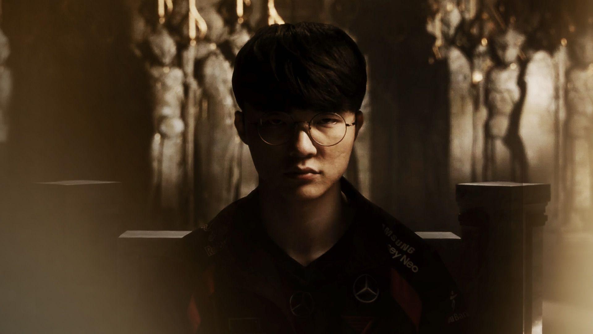 Hall of Legends: Faker 2024 movie scene