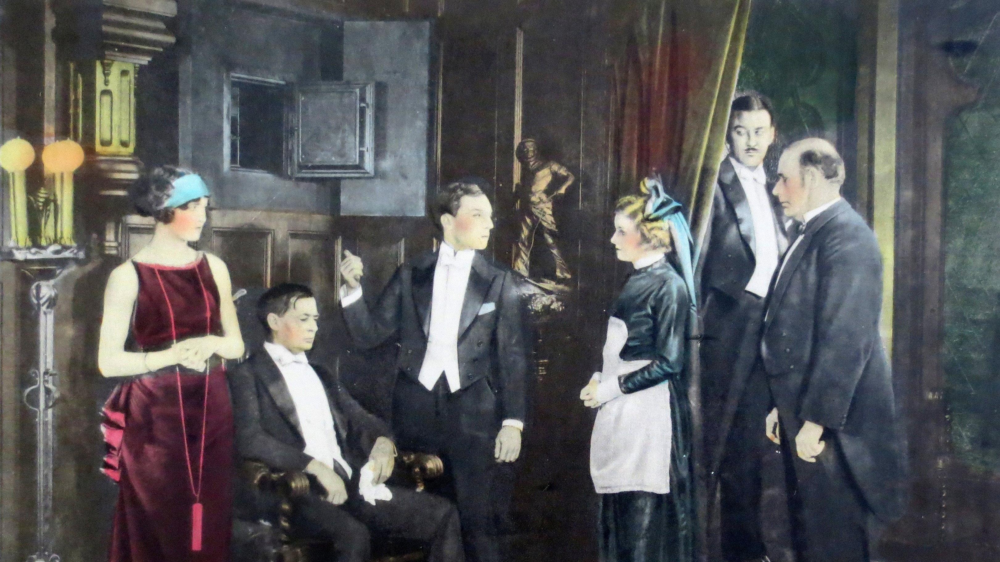 Sherlock Jr. 1924 movie scene
