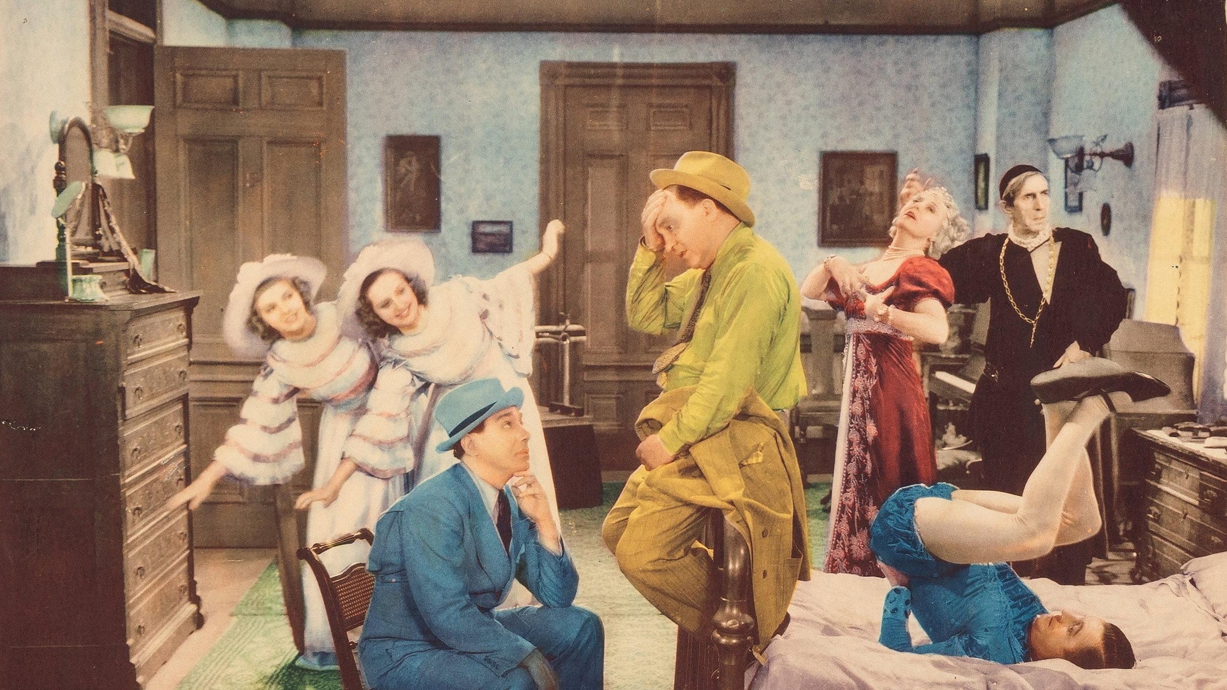 All Over Town 1937 movie scene
