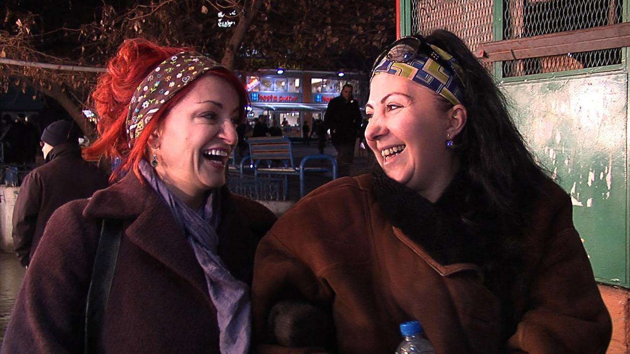 Sidewalk Sisters 2008 movie scene