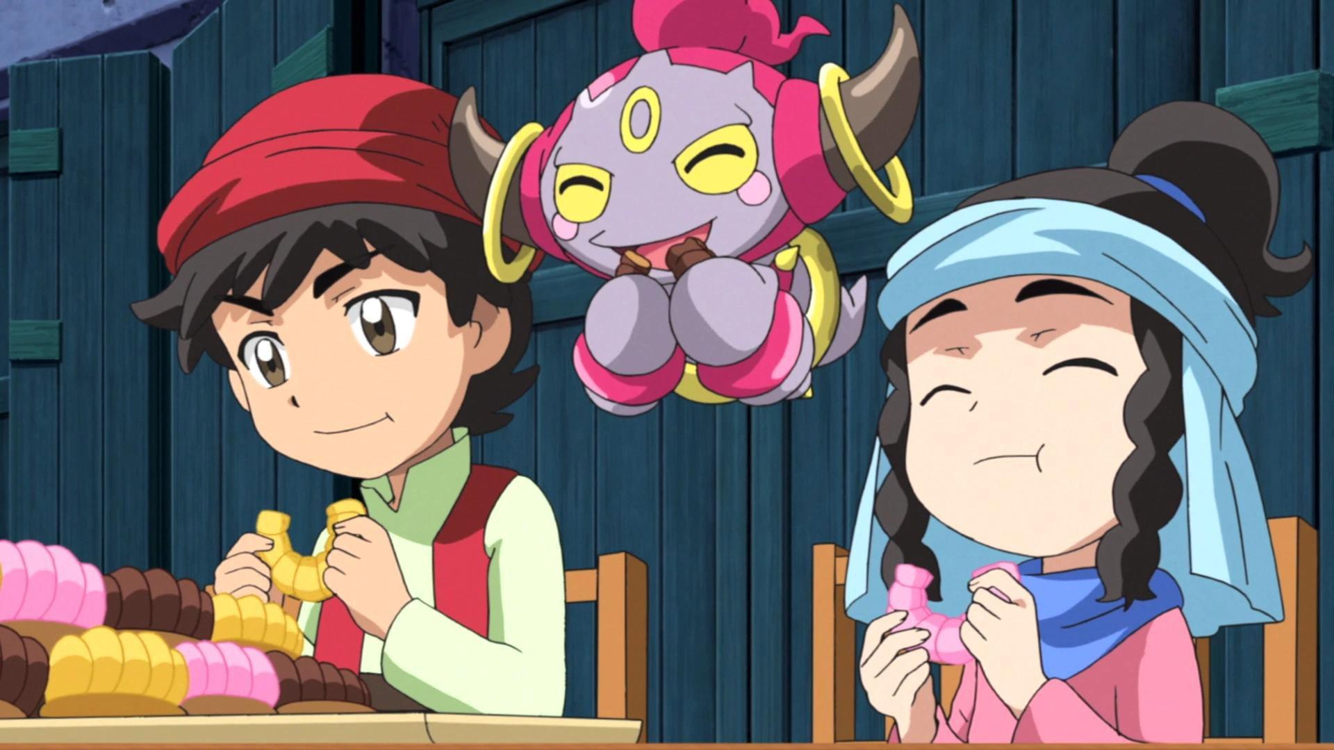 Pokemon: Hoopa, The Mischief of Pokemon 2015 movie scene