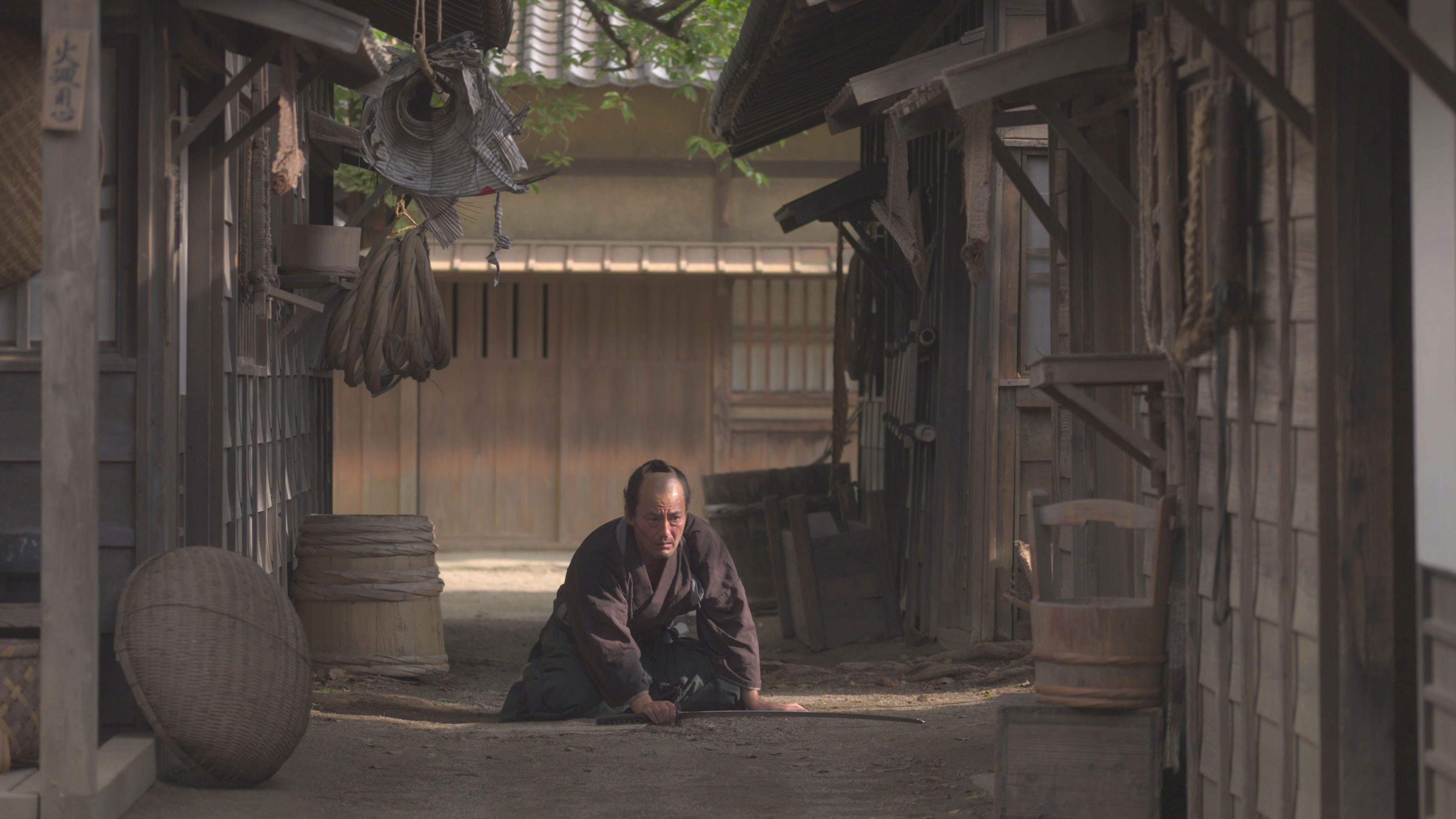 A Samurai in Time 2024 movie scene