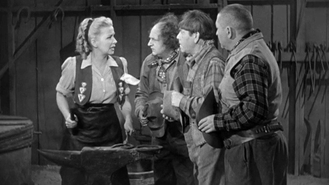 The Three Troubledoers 1946 movie scene