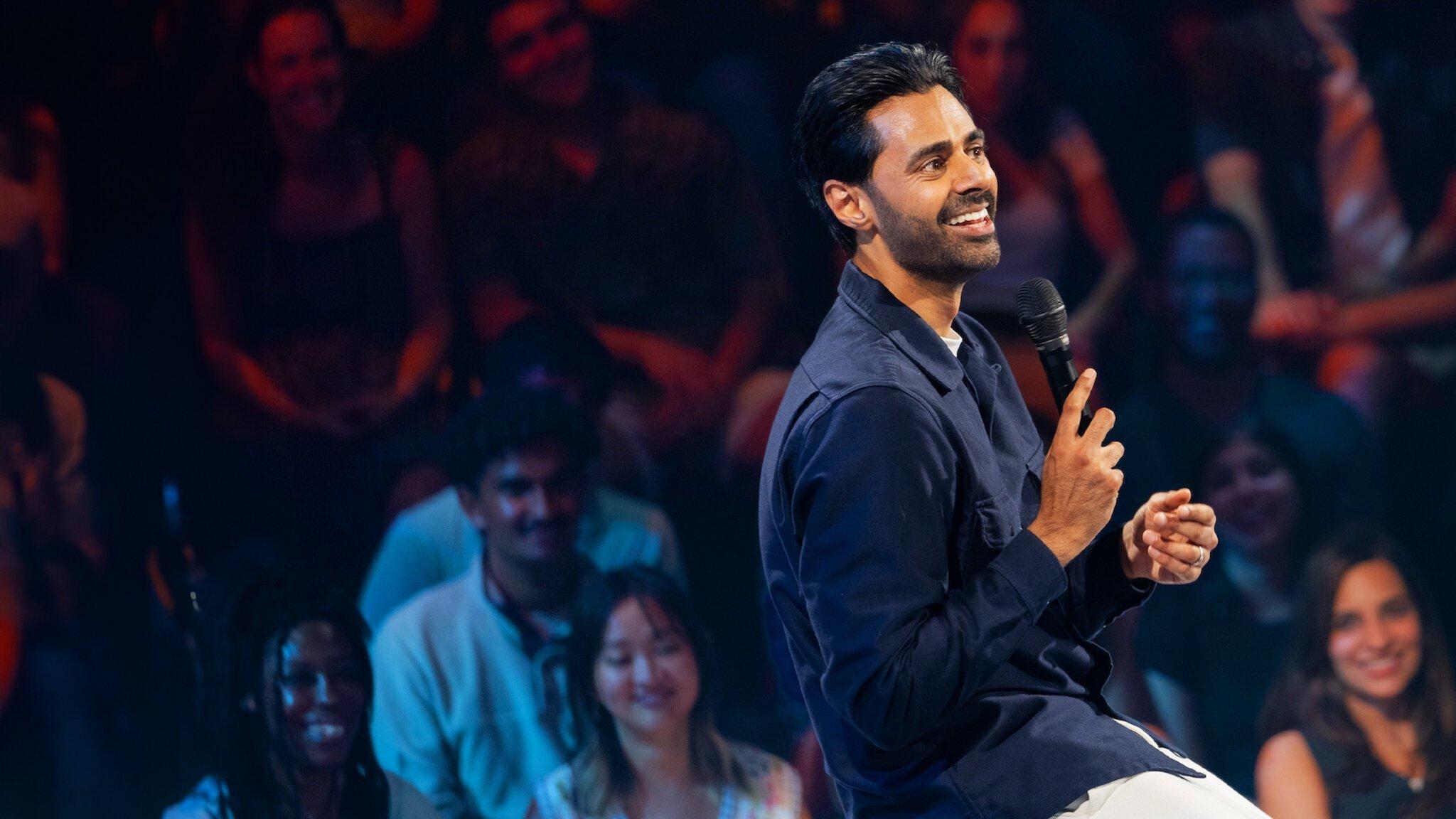 Hasan Minhaj: Off with His Head 2024 movie scene
