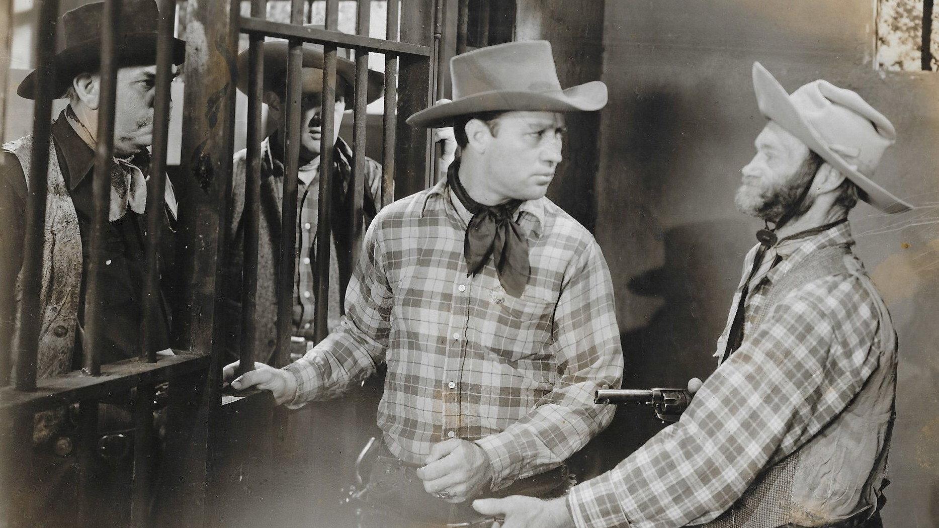 The Mysterious Rider 1942 movie scene