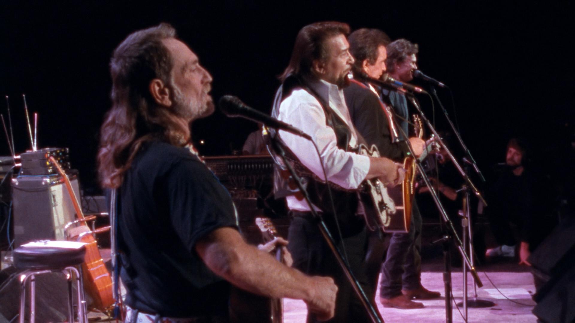 The Highwaymen - Live American Outlaws 2016 movie scene