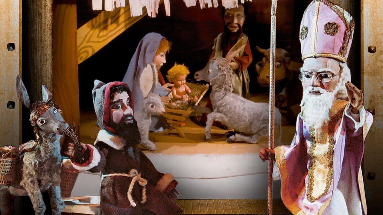 Augsburger Puppenkiste - Wie das Eselchen das Christkind suchte 1959 movie scene
