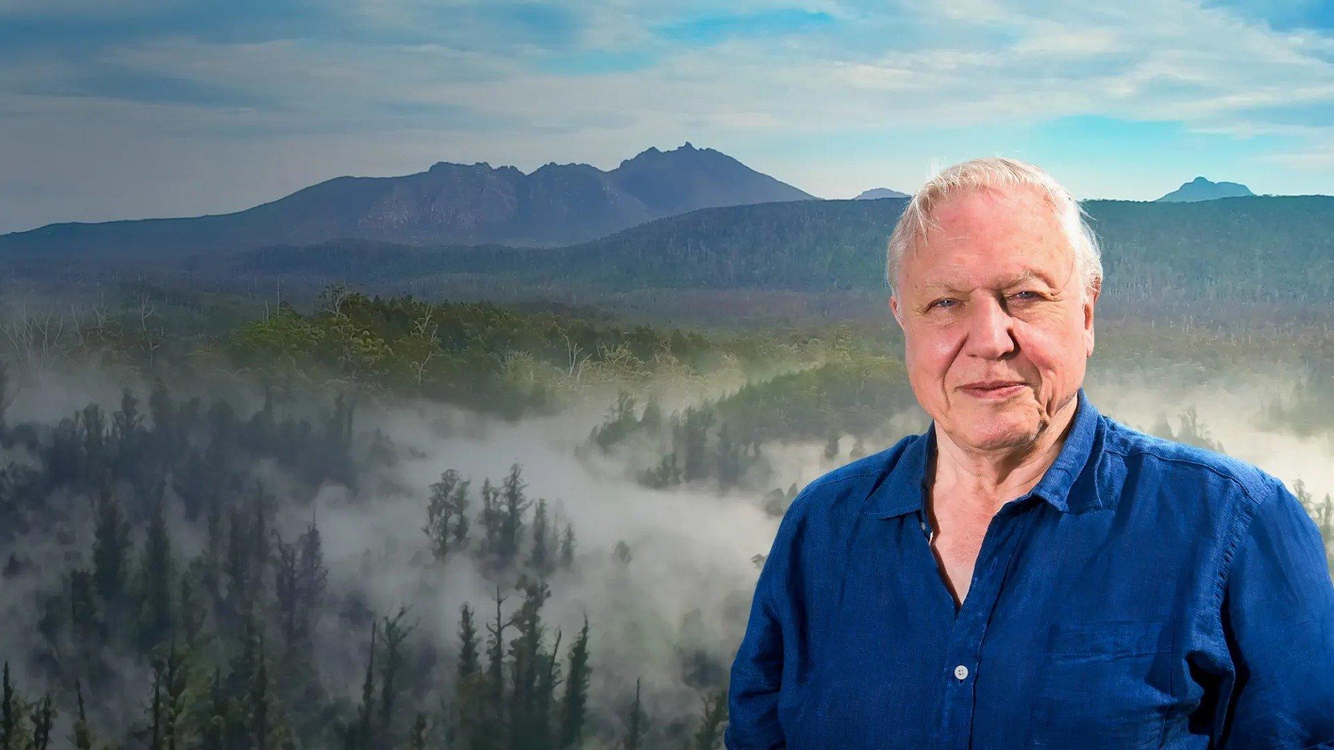 David Attenborough's Tasmania 2018 movie scene