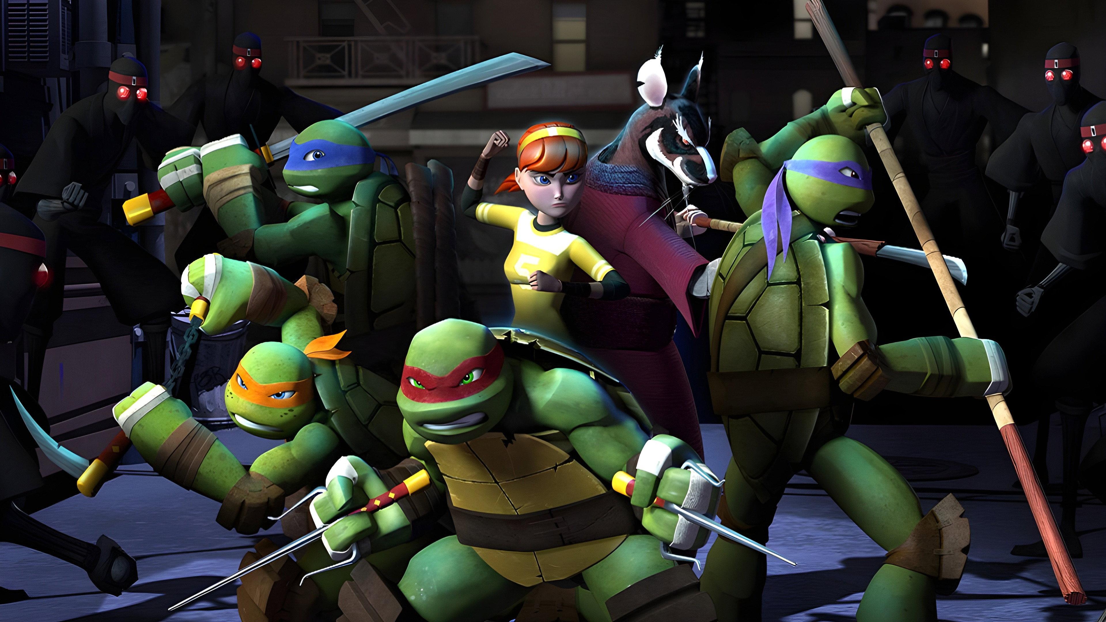 Teenage Mutant Ninja Turtles: Rise Of The Turtles 2012 movie scene