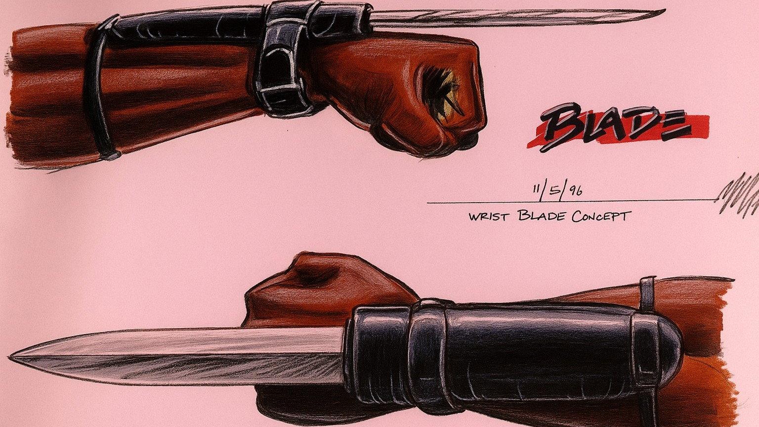 Designing 'Blade' 1998 movie scene