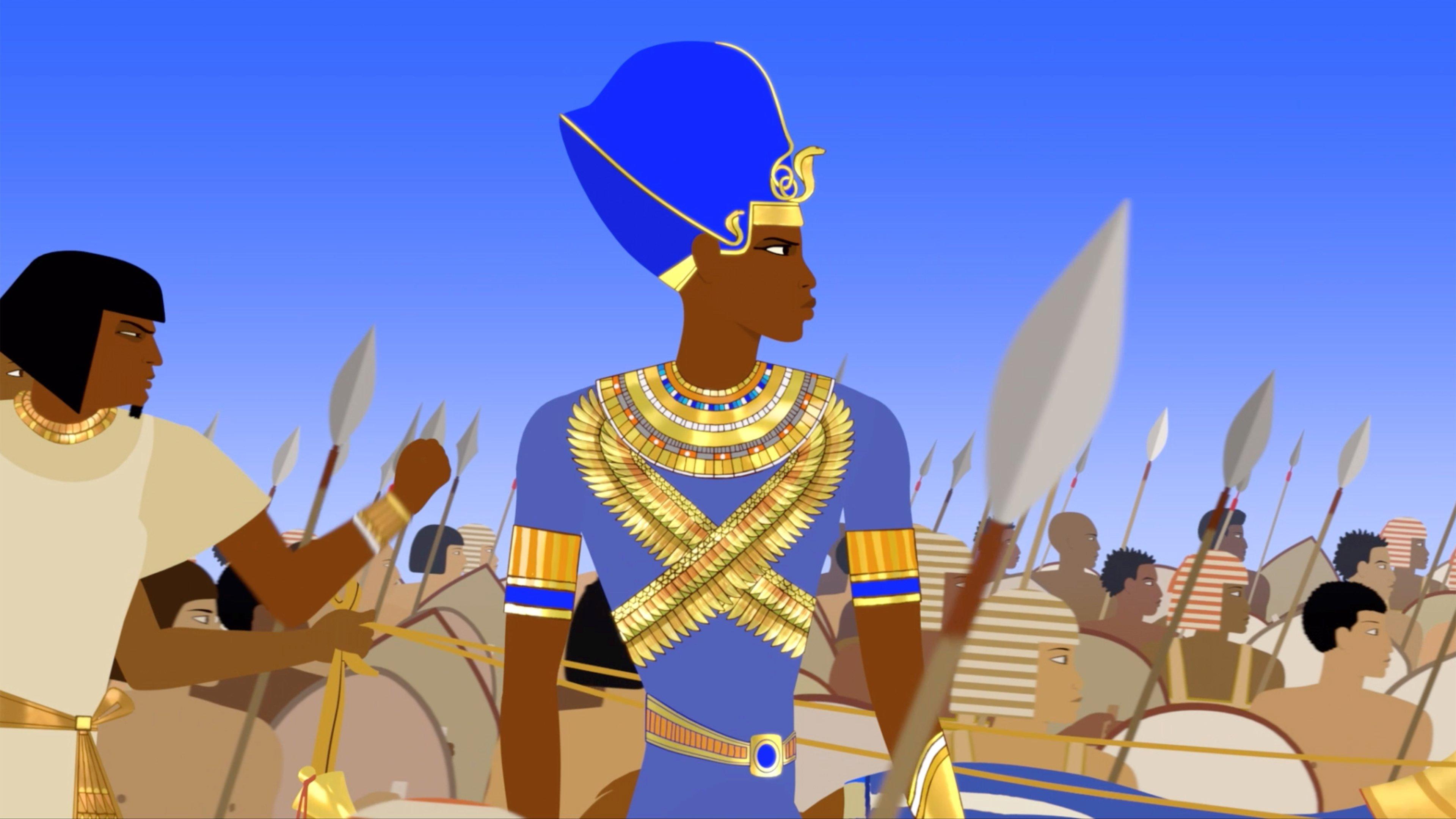 The Black Pharaoh, the Savage and the Princess 2022 movie scene