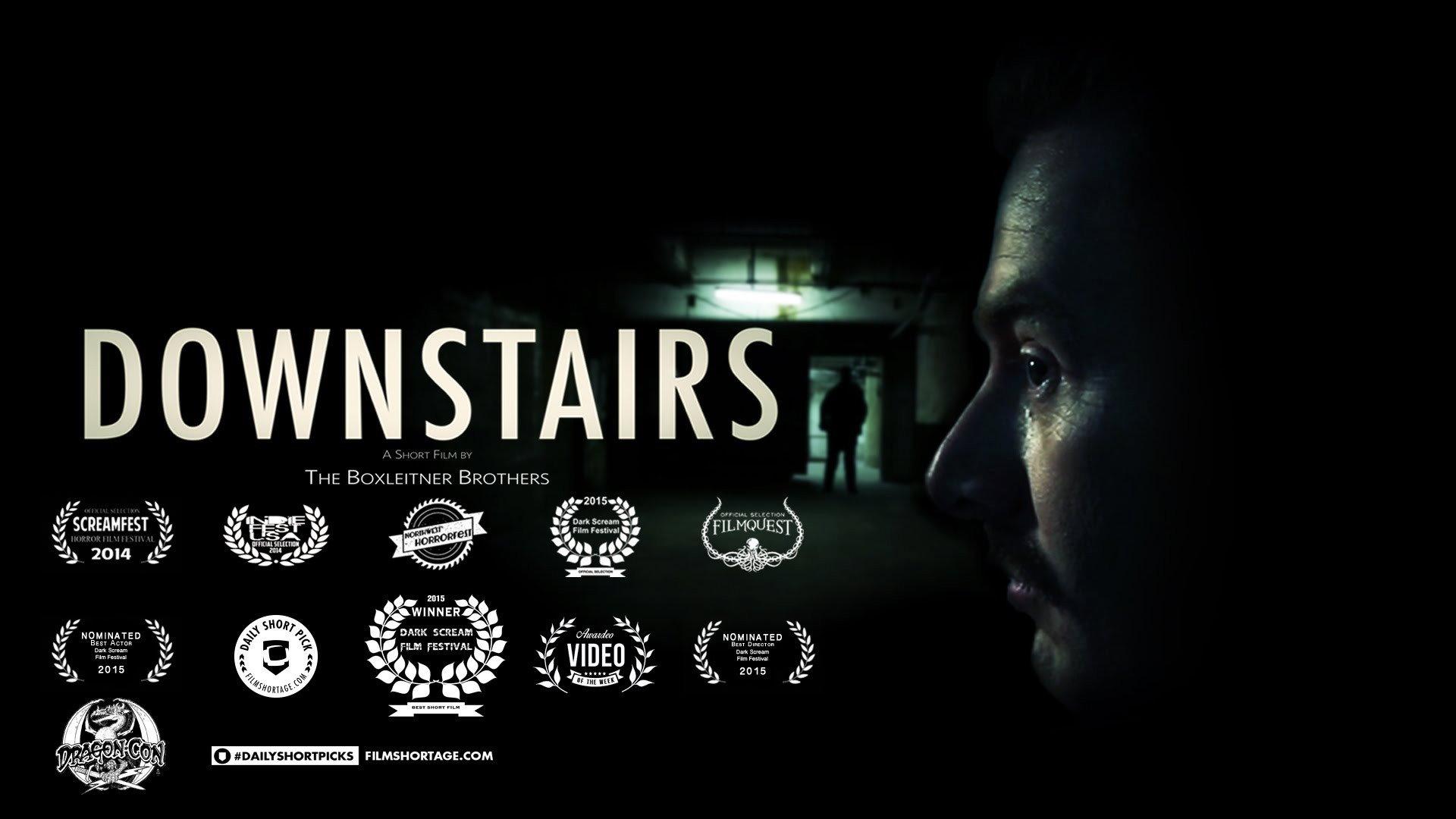 Downstairs 2014 movie scene