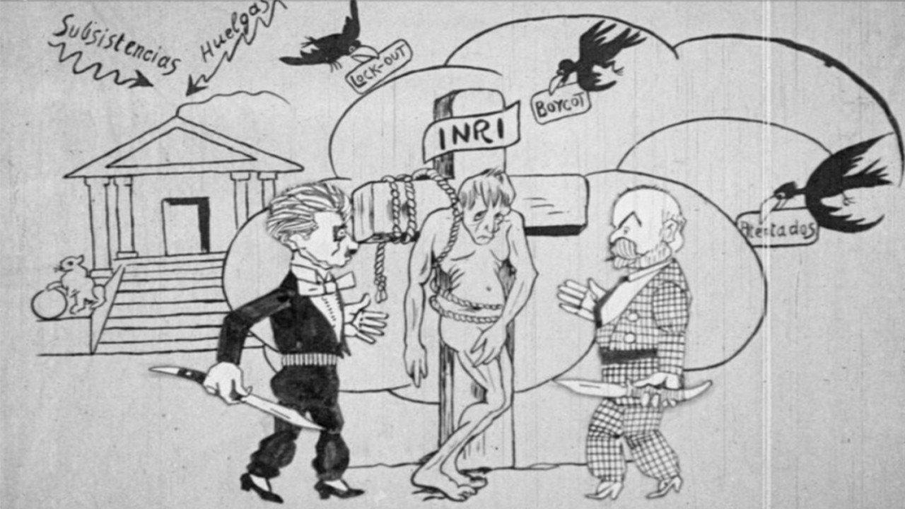 La bronca 1917 movie scene