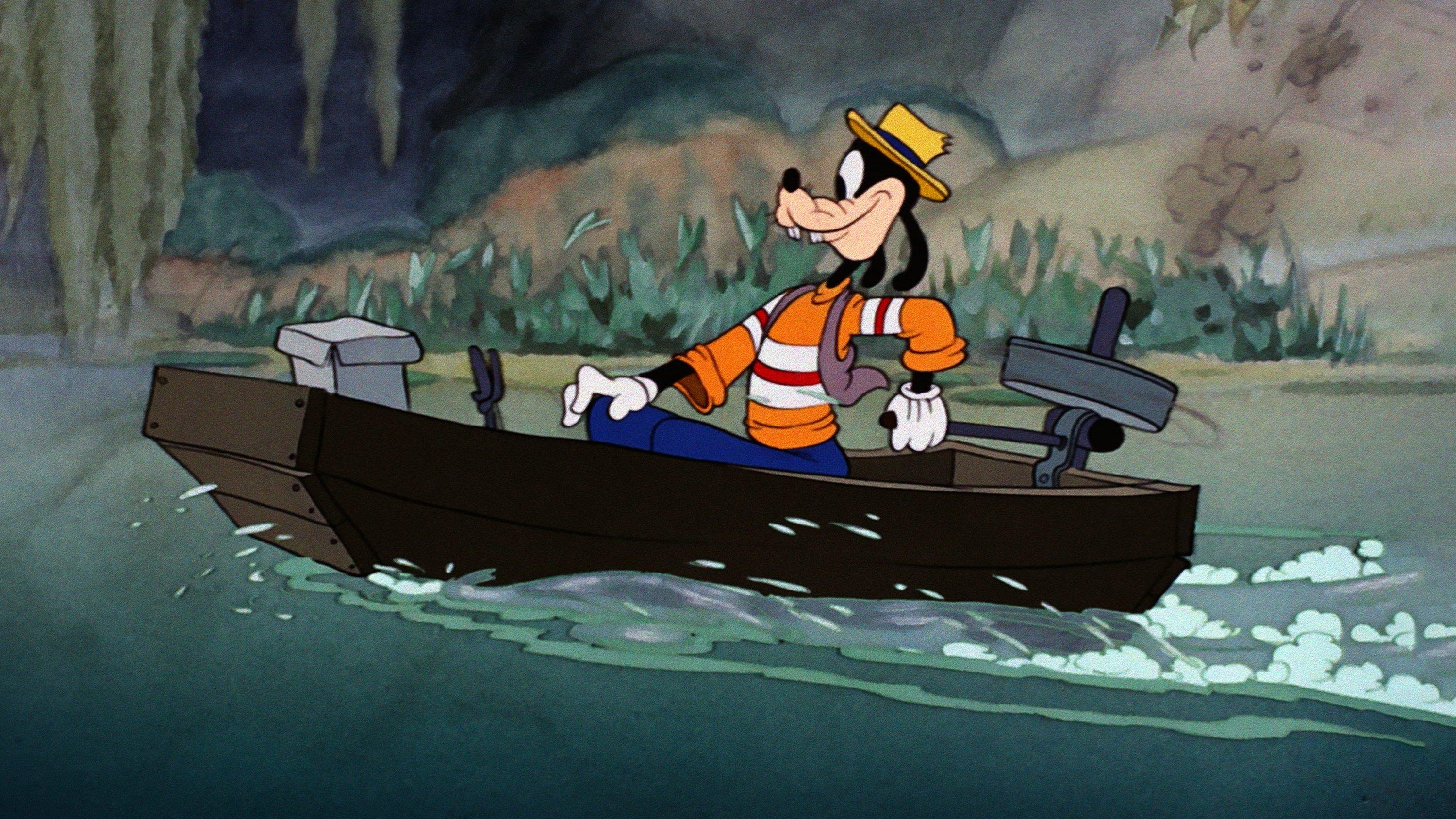 Goofy and Wilbur 1939 movie scene