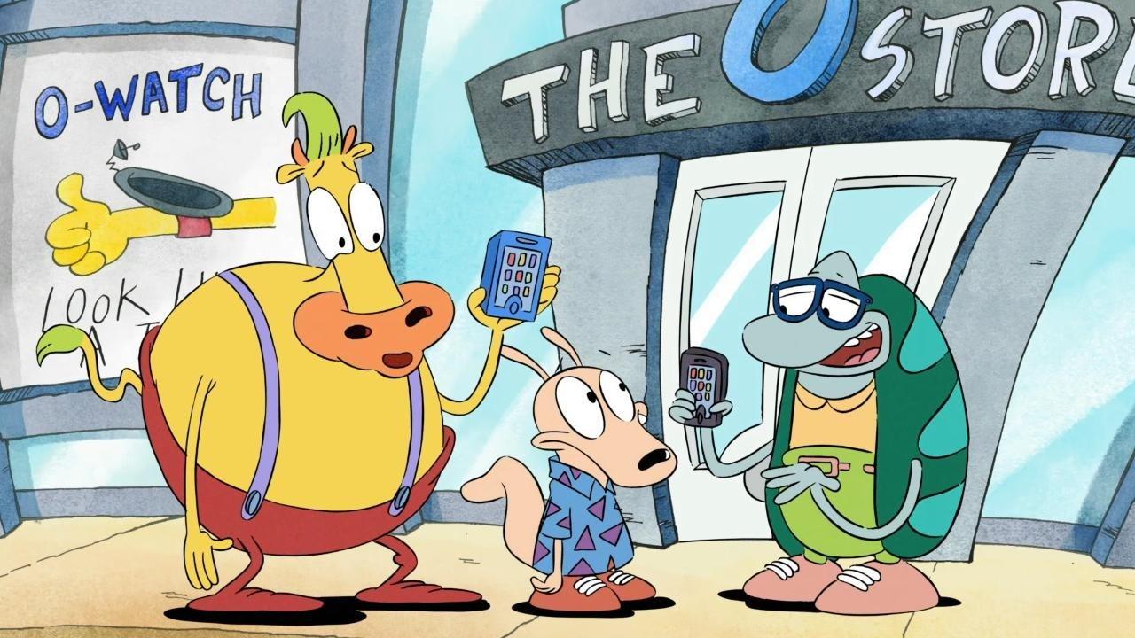 Rocko's Modern Life: Static Cling 2019 movie scene