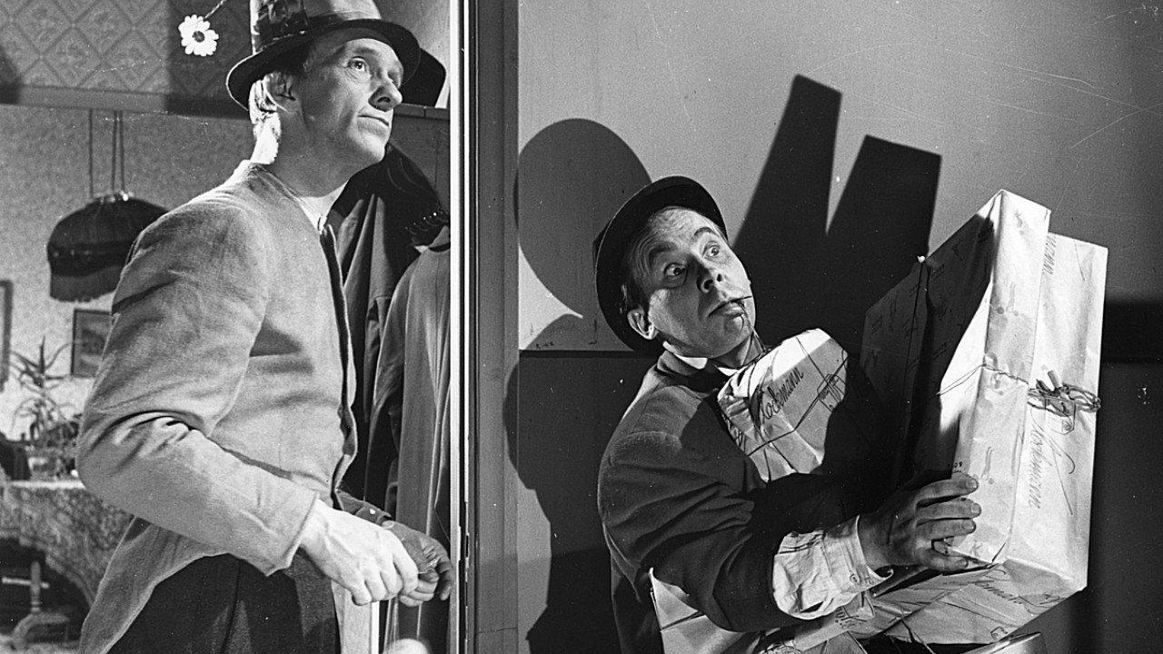 Pekka Puupää 1953 movie scene