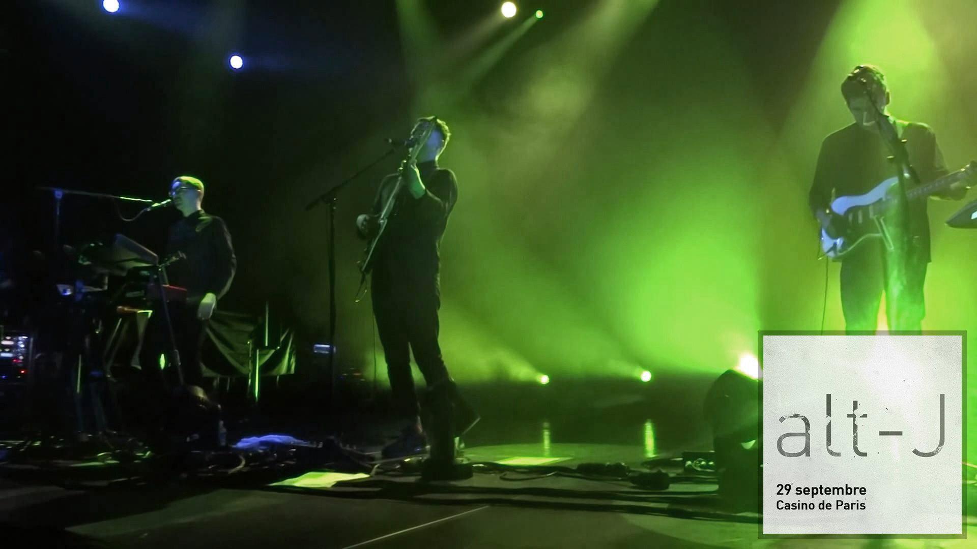 Alt-J, Casino de Paris 2014 movie scene