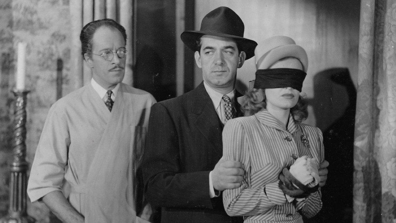 The Black Widow 1947 movie scene