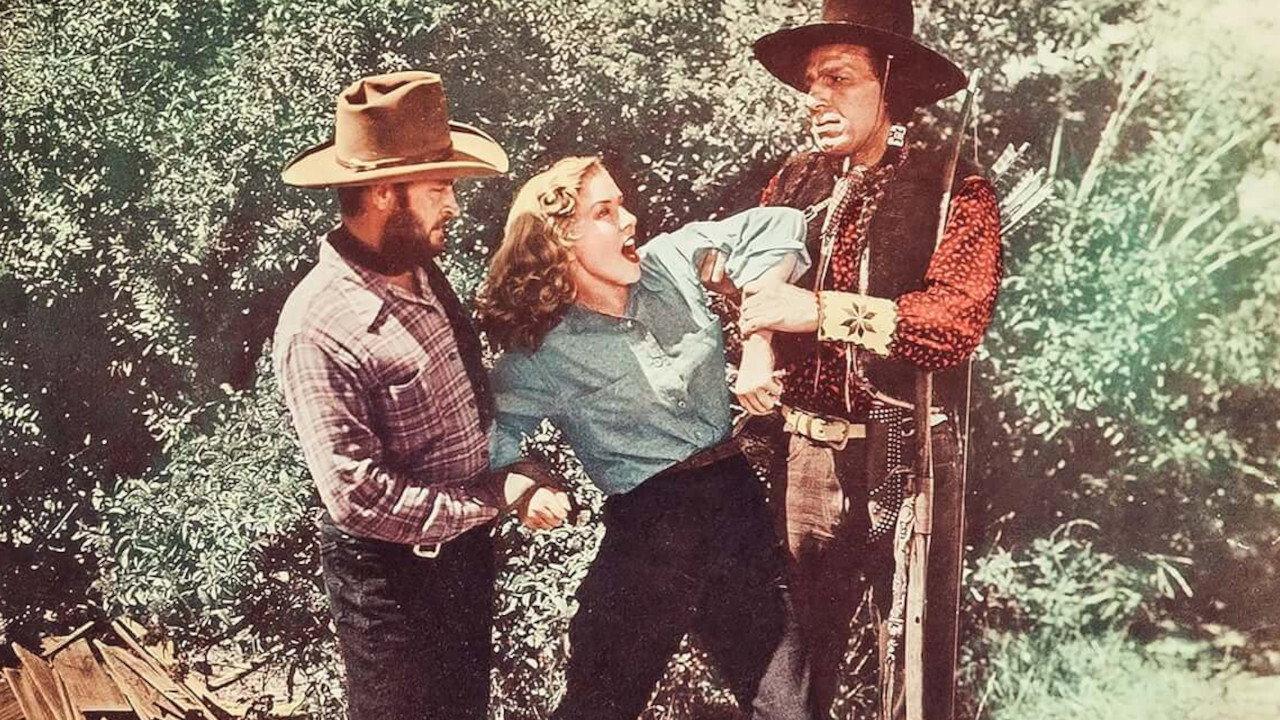Cherokee Uprising 1950 movie scene