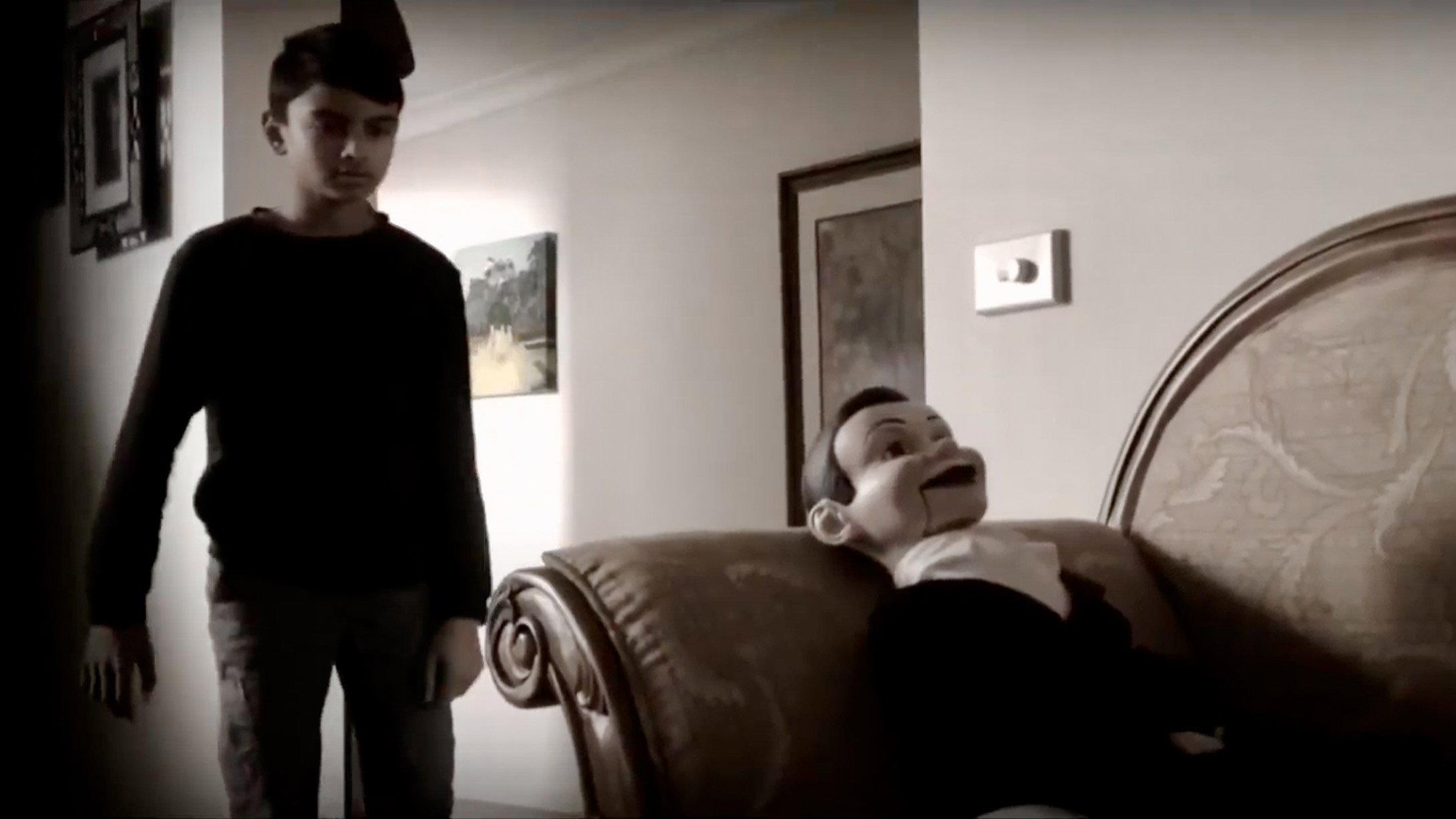 Mr. Giggles 2016 movie scene