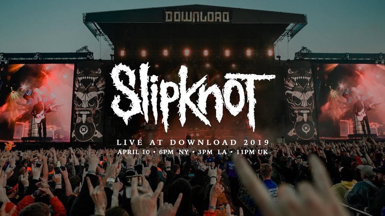 Slipknot - Live at Download 2019 movie scene