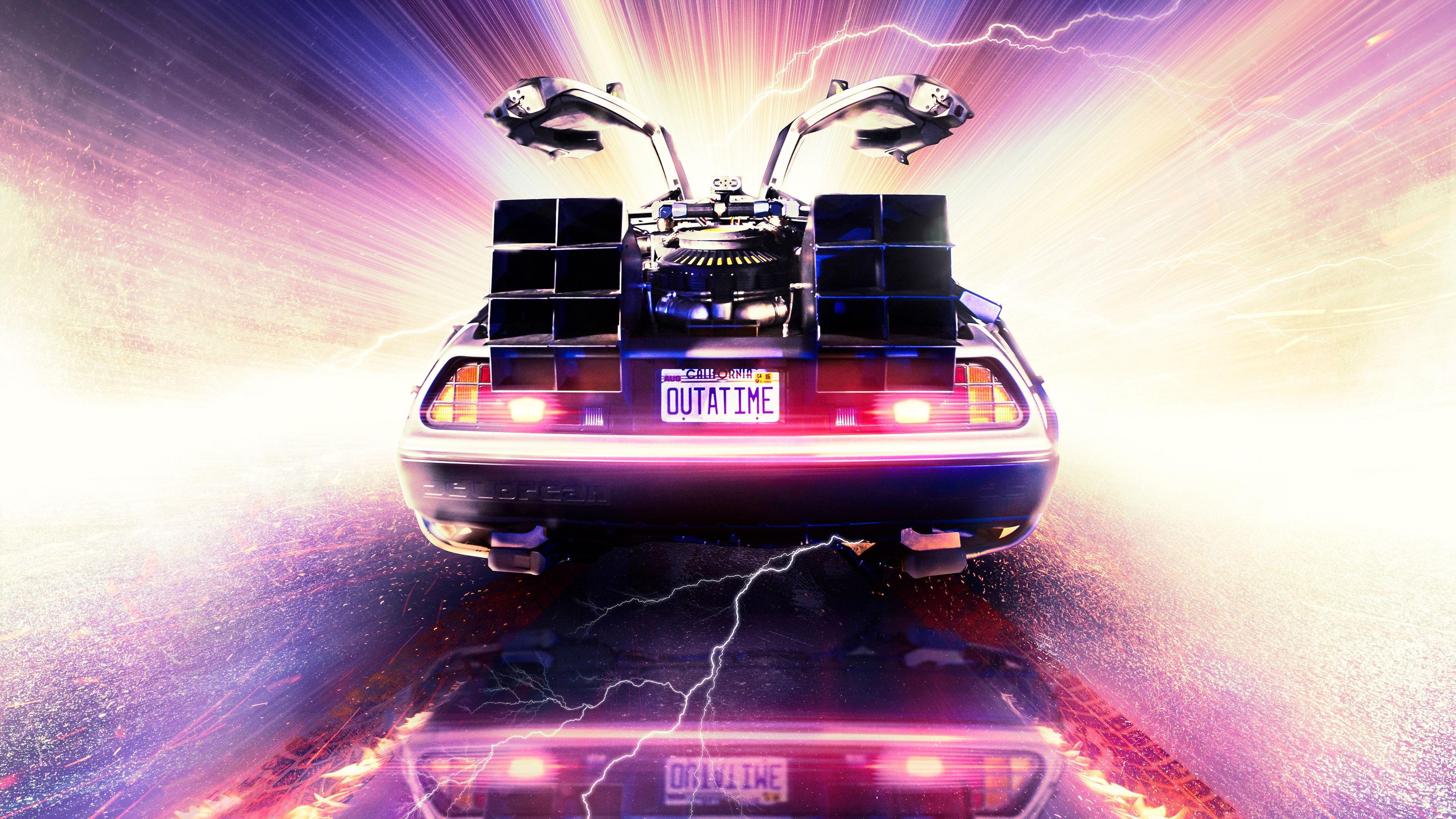 Outatime: Saving the DeLorean Time Machine 2016 movie scene