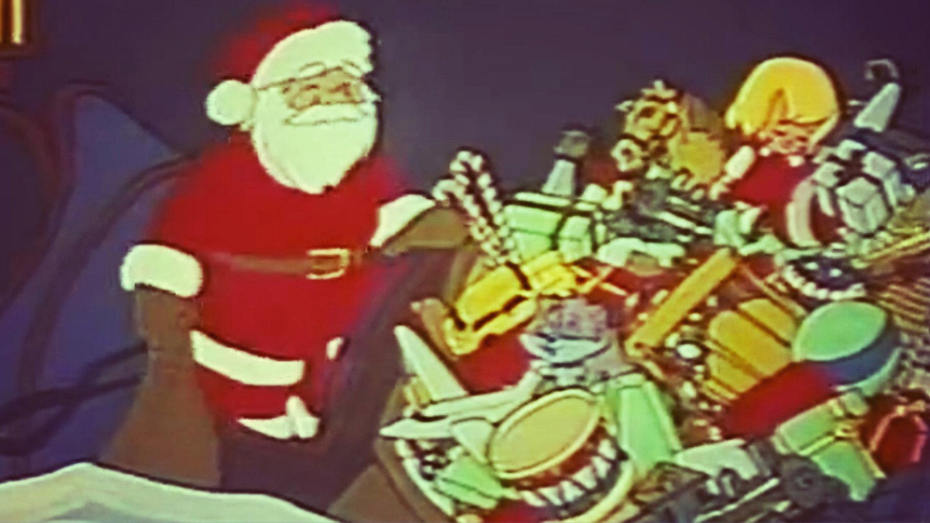 Story of the Christmas Toys 1990 movie scene