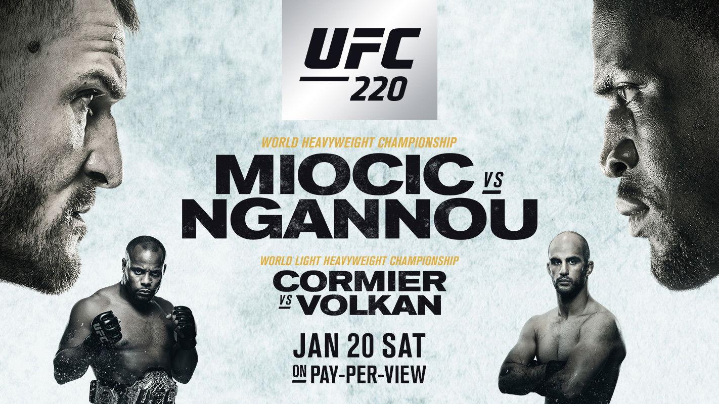 UFC 220: Miocic vs. Ngannou 2018 movie scene