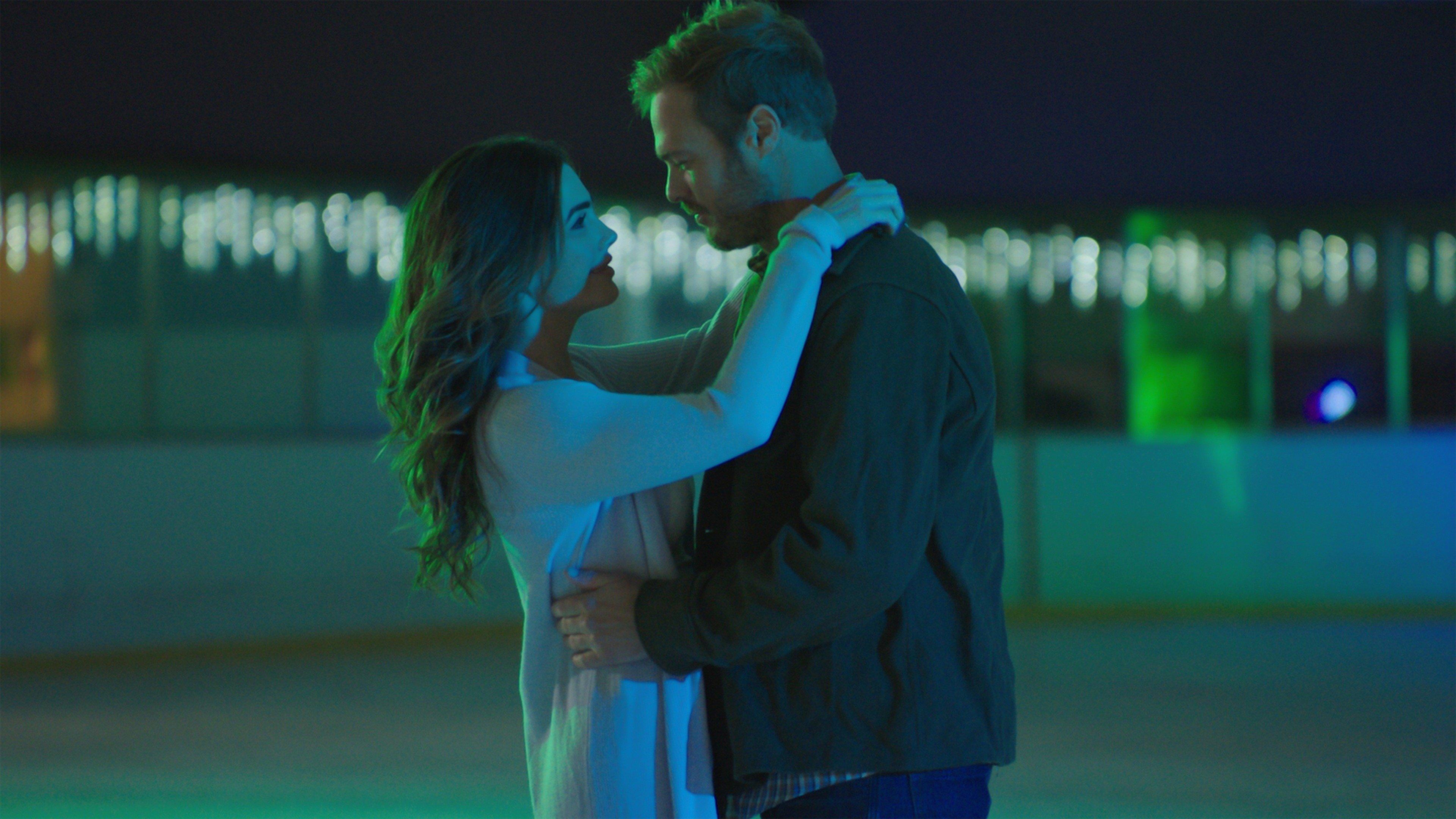 A Kiss on Candy Cane Lane 2019 movie scene