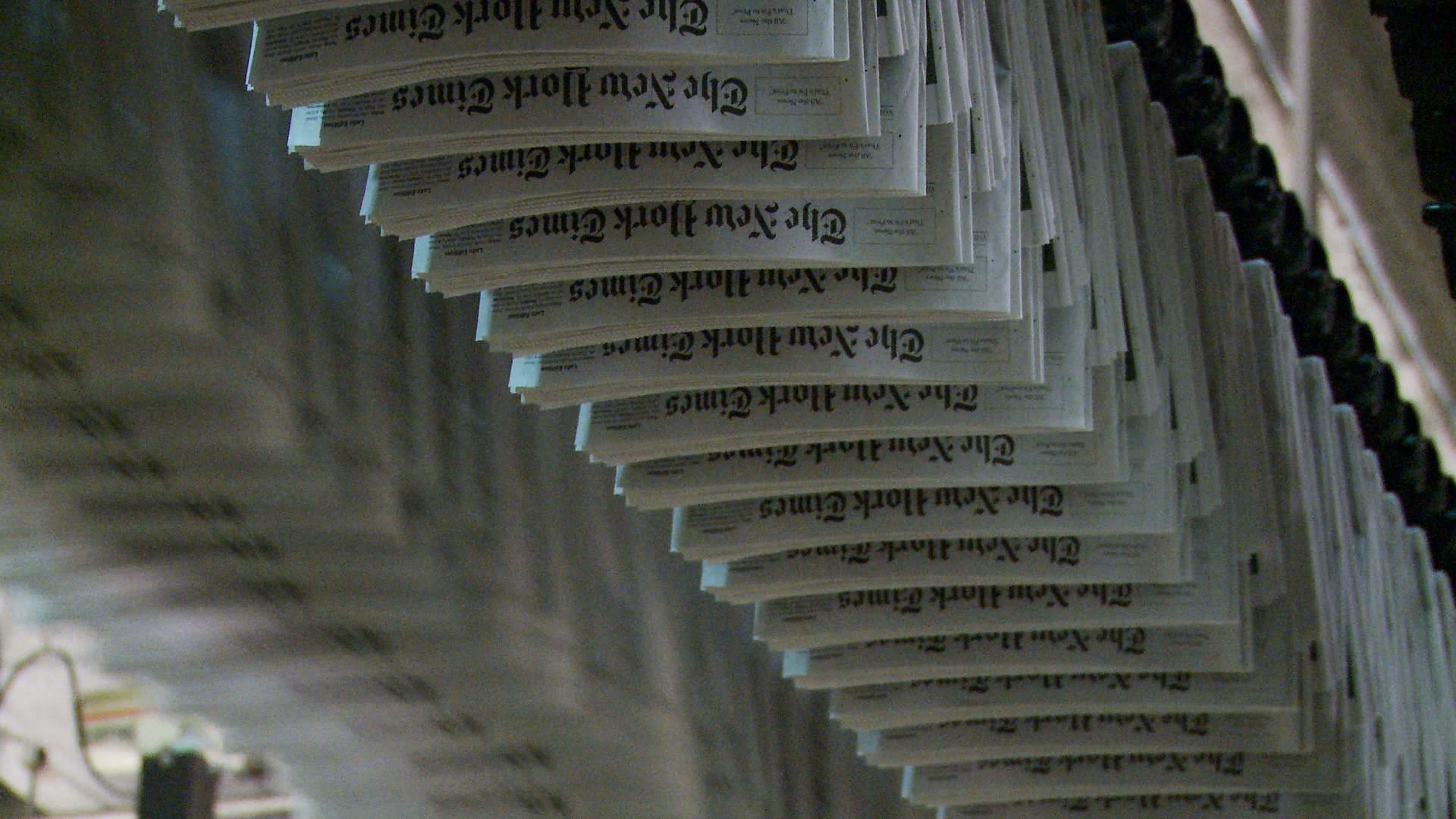 Page One: Inside the New York Times 2011 movie scene