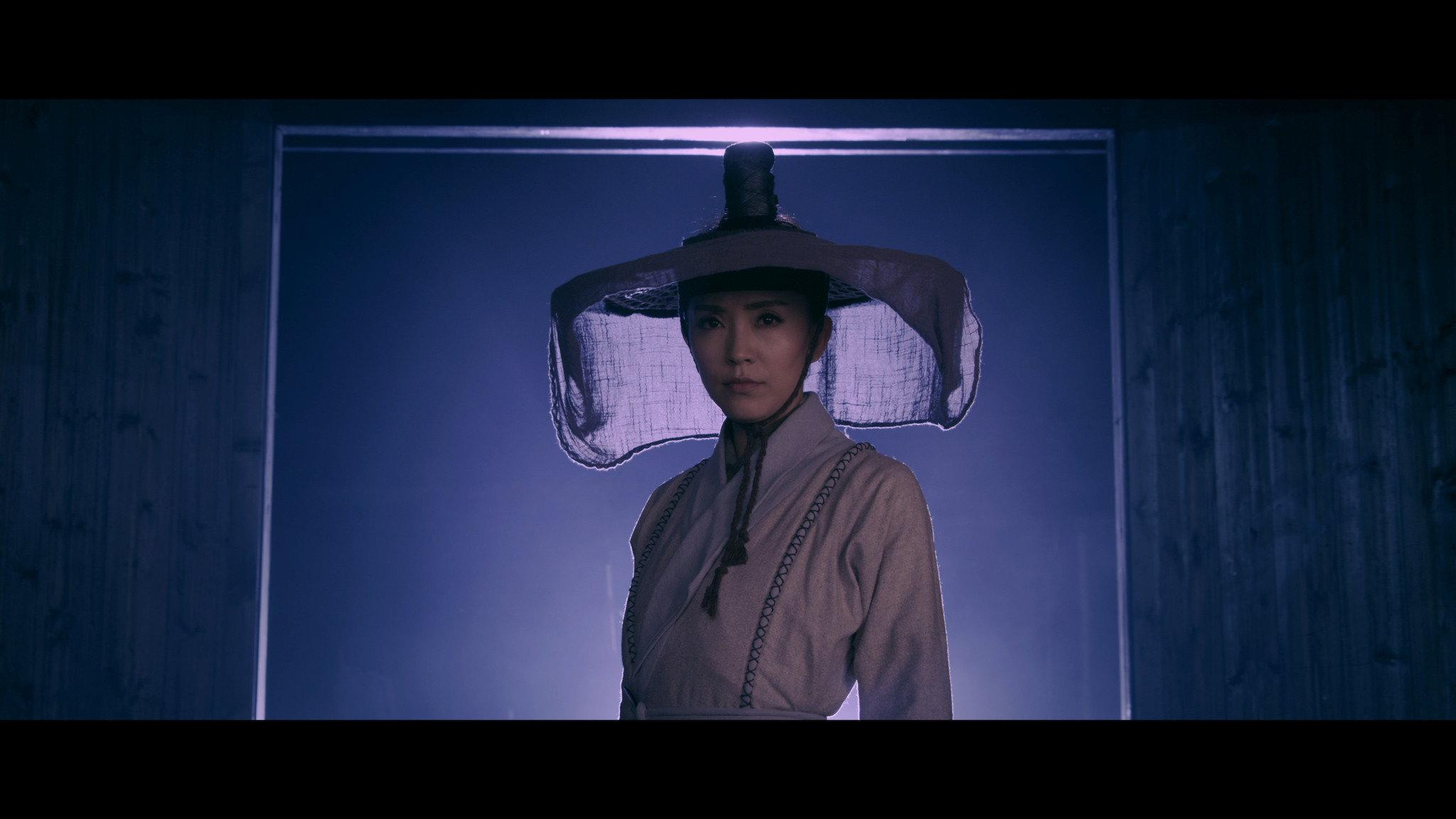 Lady Detective Shadow 2018 movie scene