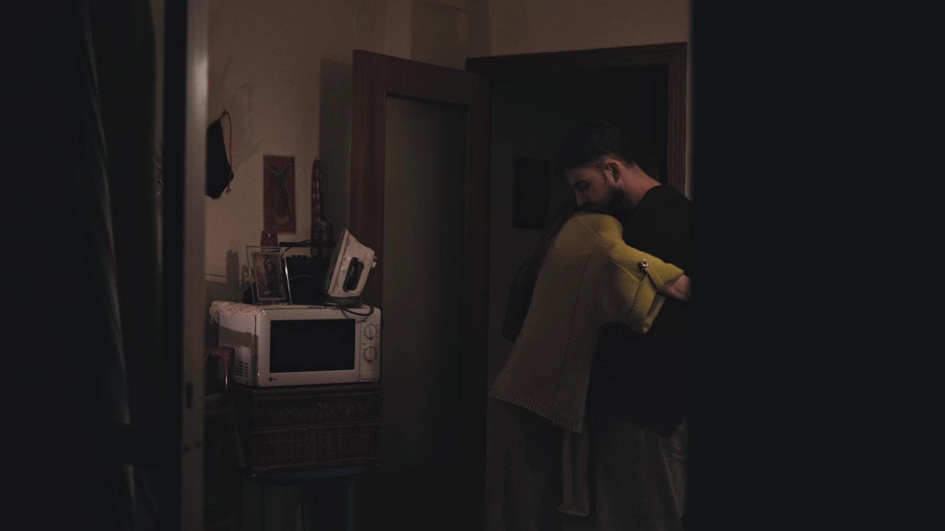 Al otro lado de la nube negra movie scene