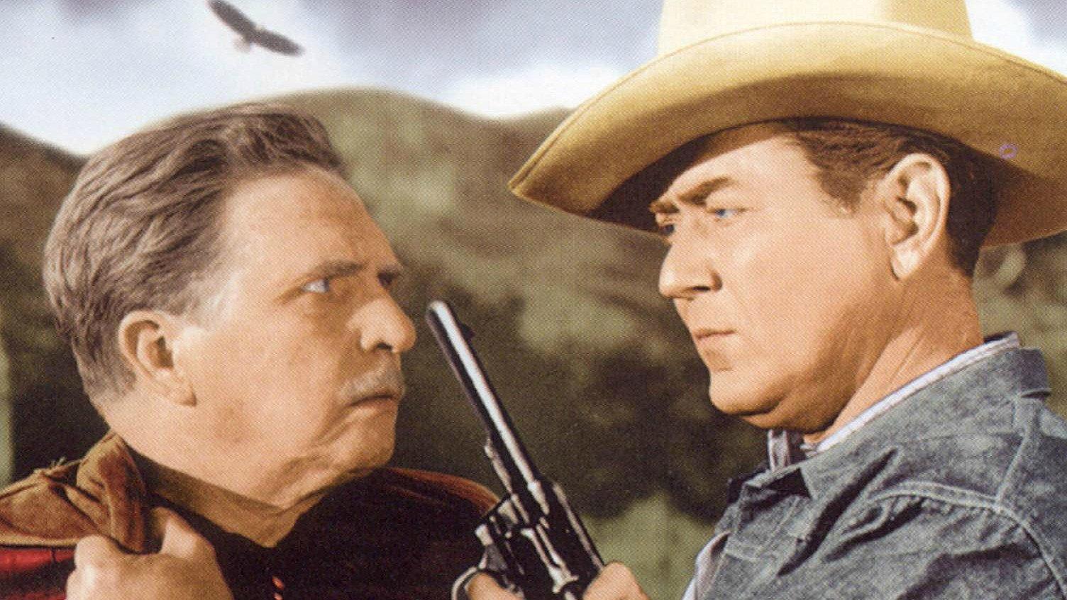 Code of the Saddle 1947 movie scene