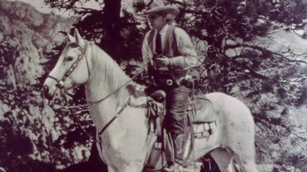 The Phantom Horseman 1924 movie scene