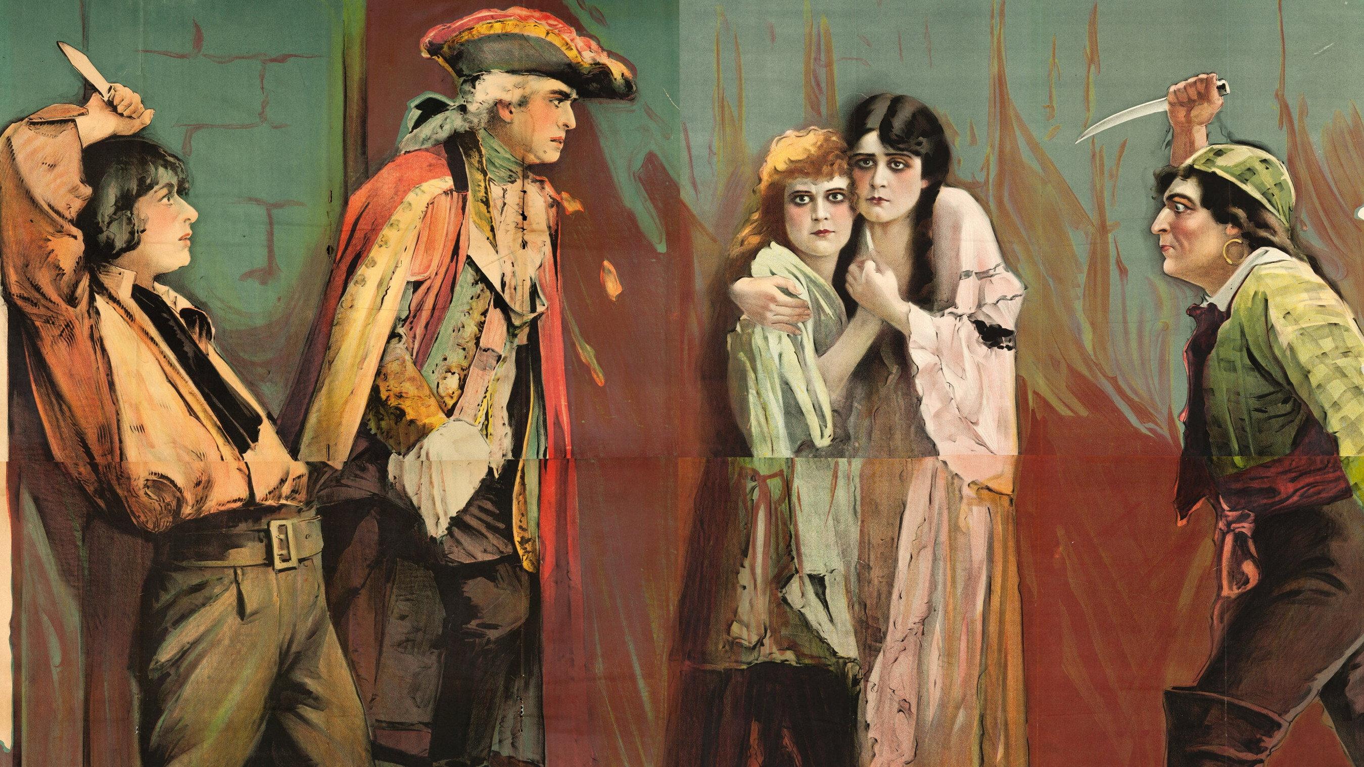 The Two Orphans 1915 movie scene