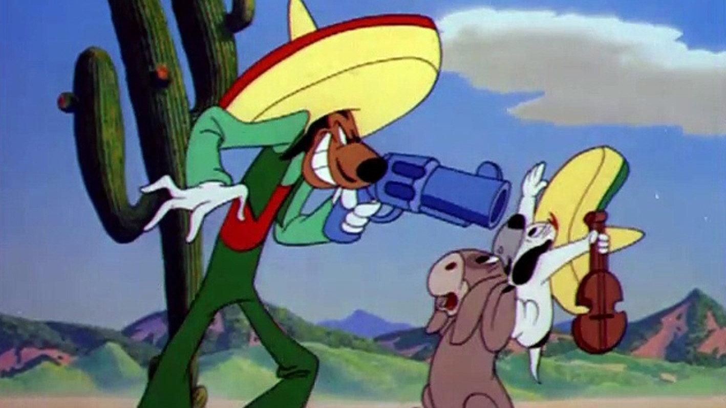 Caballero Droopy 1952 movie scene